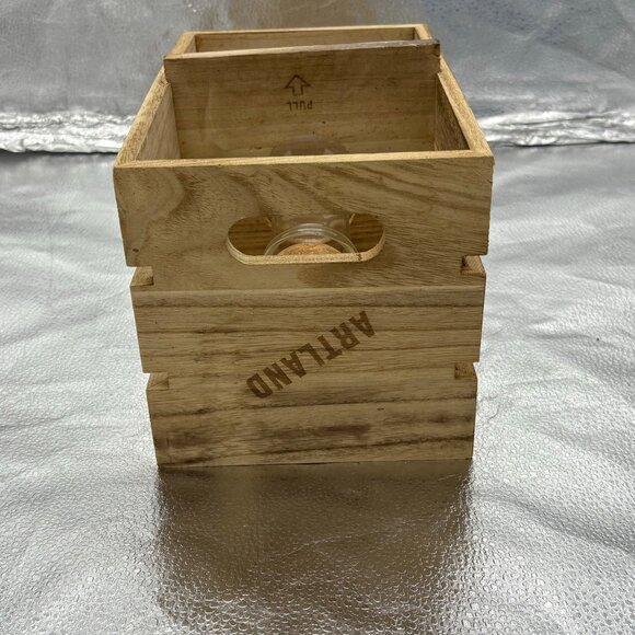 Wine Bar Decanter With Cork Stopper 750ml Premium Glass For Red Wines By Artland - Picture 16 of 16